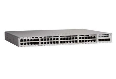 Catalyst 9200L-48P-4G-A - Cisco 48-Ports 10/100/1000 (PoE+) + 4 x Gigabit SFP Layer 3 Rack-mountable 1U Network Switch
