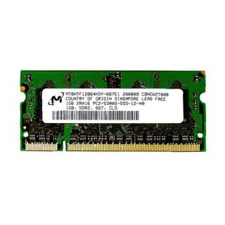 661-4394 - Apple 1GB DDR2-667MHz PC2-5300 non-ECC Unbuffered CL5 200-Pin SoDIMM Dual Rank Memory Module for MacBook Pro