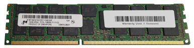 MT36KSF2G72PZ-1G6E2HE - Micron 16GB 1600MHz DDR3 PC3-12800 Registered ECC CL11 240-Pin DIMM 1.35V Low Voltage Dual Rank Memory