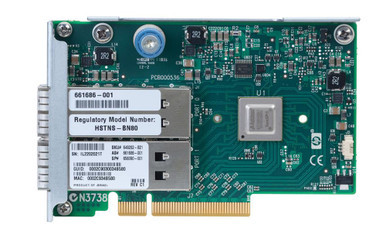 661686-001 - HP InfiniBand 2Ports 10 / 40GB 544FLR-QSFP PCI-Express Network Adapter