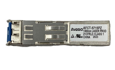AFCT-5715PZ - Avago 1000Base-LX SFP 1310nm 10km EXT DOM Transceiver Module