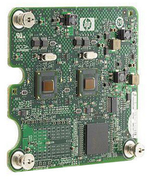 615318-001 - HP NC364M PCI-Express 1GbE 4Ports Fibre Channel Mezzinine Adapter Network Interface Card for HP c-Class BladeSystem