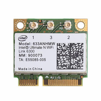 633ANHMW - Intel Ultimate N IEEE 802.11n Wi-Fi 450Mb/s Mini-PCI Express Adapter