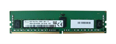 HMA41GR7AFR4N-UH - Hynix 8GB DDR4-2400MHz PC4-19200 288-Pin DIMM 1.2V Single Rank ECC Registered CL17 Memory Module