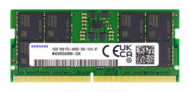 M425R2GA3BB0-CQK - Samsung 16GB 4800MHz DDR5 PC5-38400 Non-ECC CL40 262-Pin SODIMM 1.1V Single Rank Memory Module