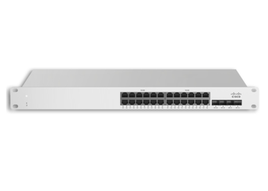 Meraki MS225-24 - Cisco 24-Ports Layer 2 Cloud-Managed Rack-mountable 1U Network Switch