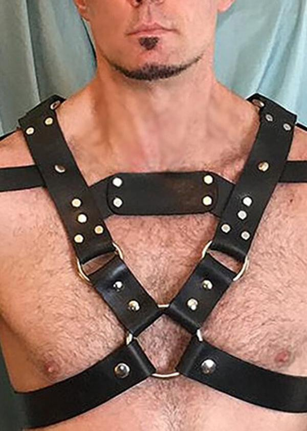Men’s Leather Harness – Men’s Leather Fantasy Wear