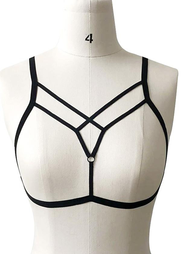 Women’s Elastic Chest Harness – Everyday Wear Harness – Double Strap