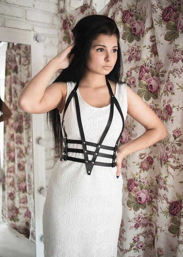 Luxury Kinky Leather Harness