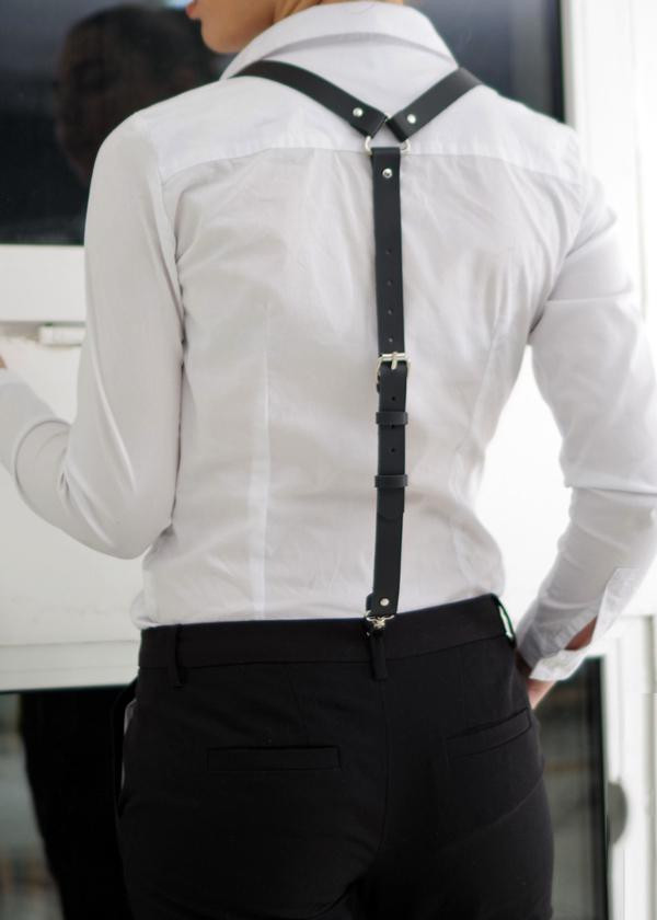 Leather Suspender Harness
