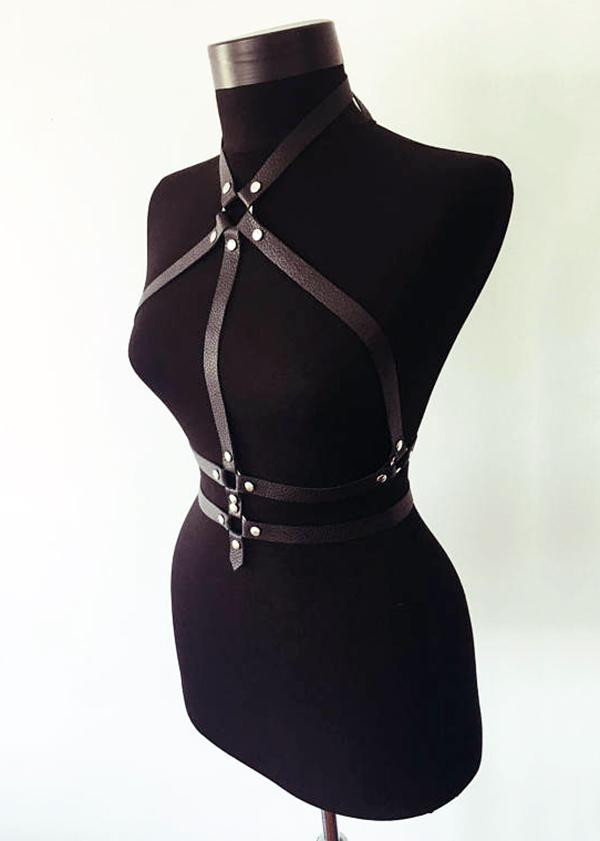 Exquisite Dominatrix Body Harness for Submissive Bondage