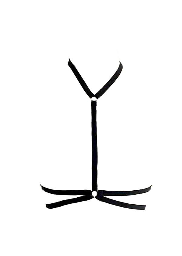 Elite Slave Overbust Harness for BDSM Enthusiasts