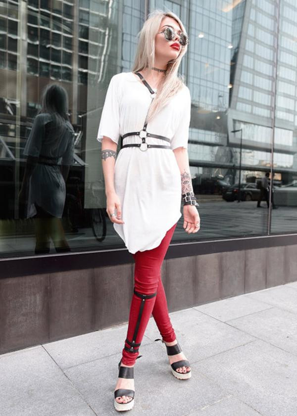 Single Leg and Bra Harness Set