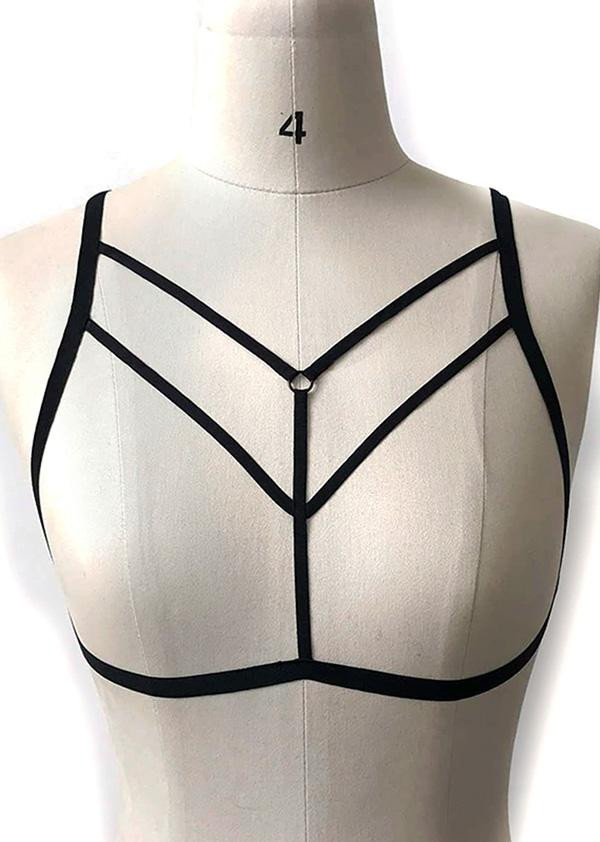 Stylish Rubber Underbust Harness for Women