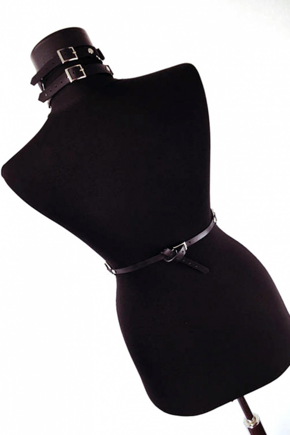 Women's Stylish Leather Underbust Harness