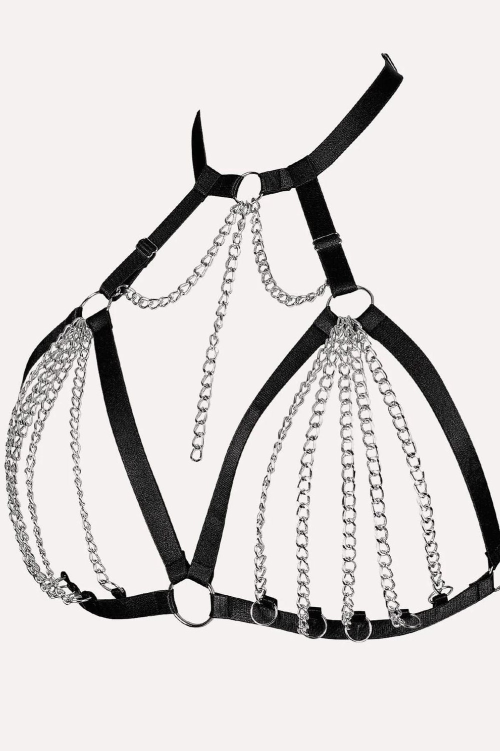 Luxury Erotic Leather Harness