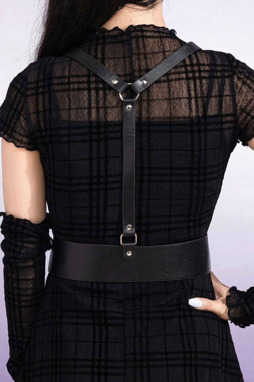 Comfortable Fetish Chest Harness for Submissive Bondage