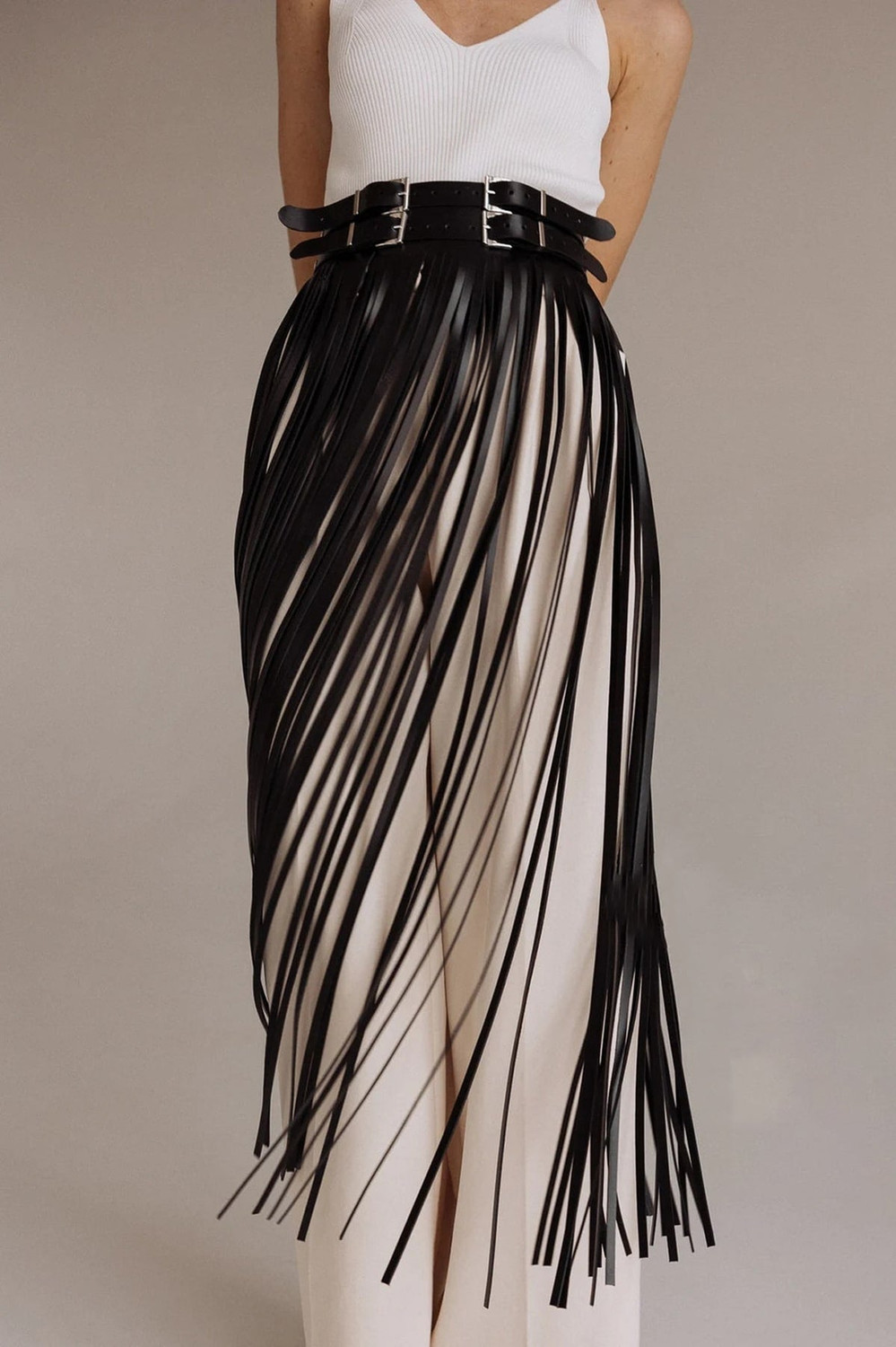 Sleek Fetish Chest Harness for Intimate Play