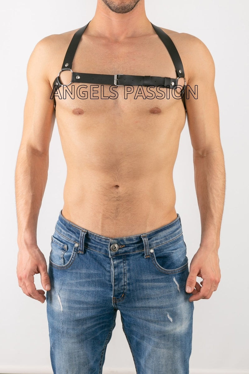 Men's Shoulder Harness Leather Wear