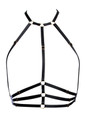 Adjustable Fetish Chest Harness for Intimate Play