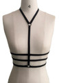 Stylish Kinky Leather Harness in Luxurious Leather