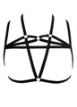 Durable Leather Full-Body Harness for Intimate Play