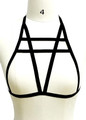 Stylish Dominatrix Elastic Chest Harness
