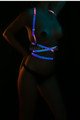 Rainbow Reflective Body Sexy Harness