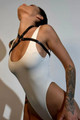 Women's Upper Chest and Choker Harness