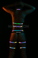 Special Product Reflective Leg Accessory and Bustier for Street Dance - Sexy Club Wear - Reflector Harness