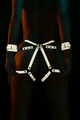 White Reflective Cuffed Harness on Butt - Reflector Manacle -  - Sexy Lingerie -  Gear