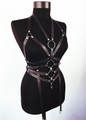 Women’s Leather Body Harness – Custom Made Leather Design