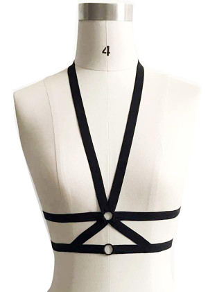 Women’s Elastic Chest Harness – Everyday Wear Harness – Double Layer