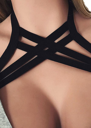 Ergonomic Kinky Overbust Chest Harness