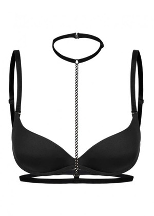 Sexy Choker With Chain Between Neck And Waist