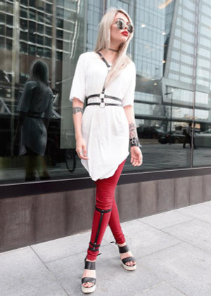 Single Leg and Bra Harness Set