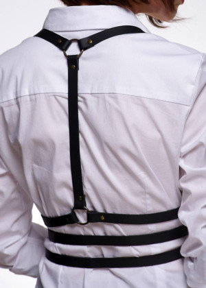 Over Shirt Shoulder Waist Leather Harness