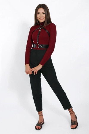 Adjustable Master Garter Harness for BDSM Enthusiasts