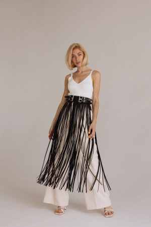 Sleek Fetish Chest Harness for Intimate Play