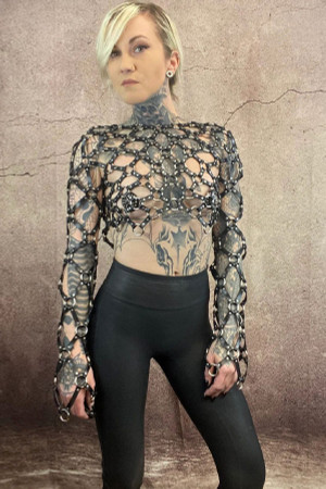 Women's Sleek Look Leather Harness