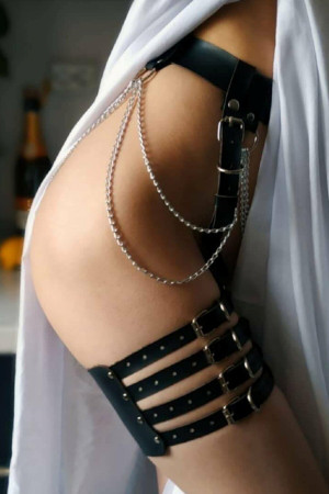 Chain Leg Belt Harness