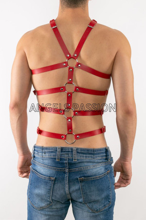 Sexy Men's Body Harness Leather Men's Body Harness