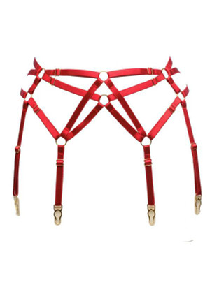 Women’s Elastic Garter Harness – Sexy Elastic Harness Garter