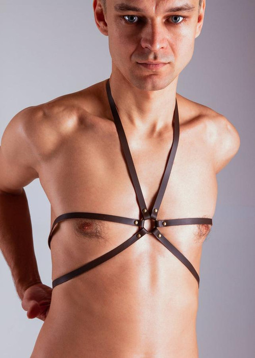 Men's Fantasy Stylish Leather Harness