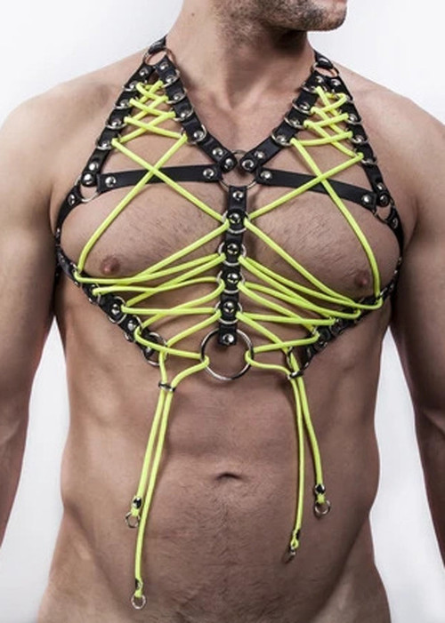Men's Elastic Detail Sexy Harness