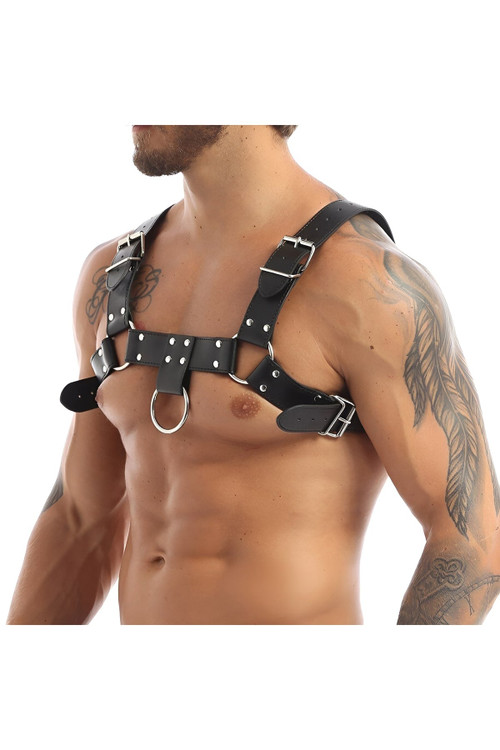 Men's Fancy Leather Clothing Leather Fancy Clothing Men's Leather Harness Accessory
