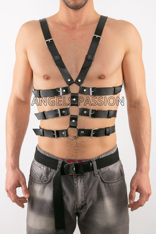 Men's Underwear Sexy Fantasy Wear Men's Leather Fantasy Wear Sexy Men's Leather Harness