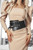 Elegant Women's Belt with  Buckles Wrapping the Waist