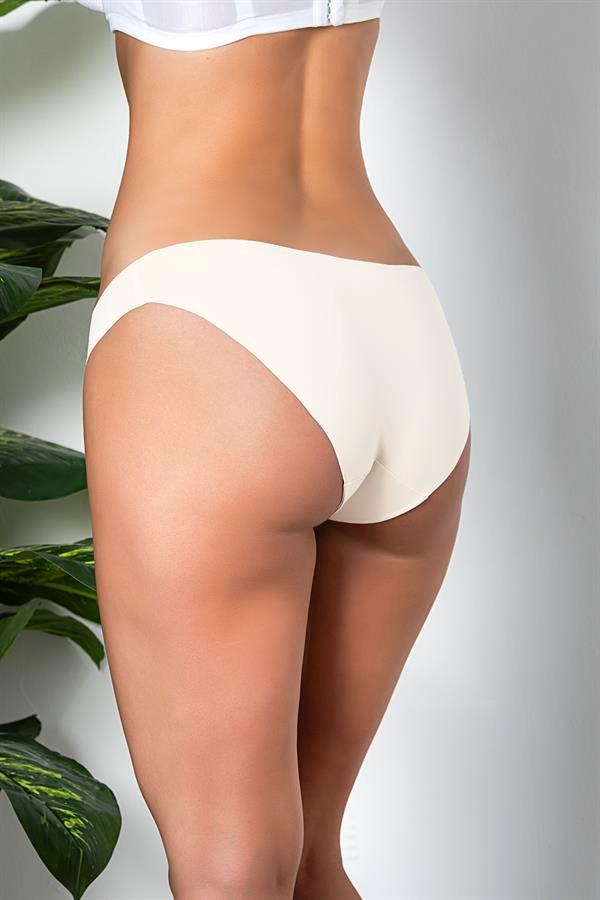 3&Apos;L√º Seamless, No Trace, Laser Cut, Slip Panties Ecru (Mgp21261)