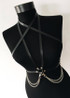 Sleek Play Body Harness for Fashionable Wear